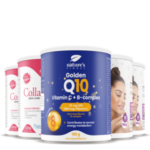 2x Beauty Hyaluron + 2x Collagen SkinCare +Golden Q10 paket