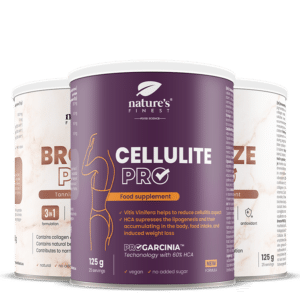 2x Bronze PRO + Cellulite PRO paket