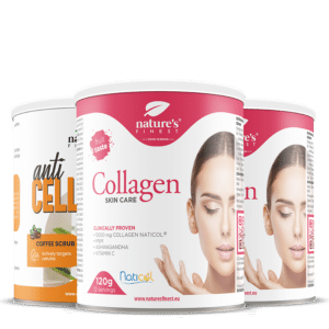 2x Collagen SkinCare + Anti Cellulite Coffee Scrub paket