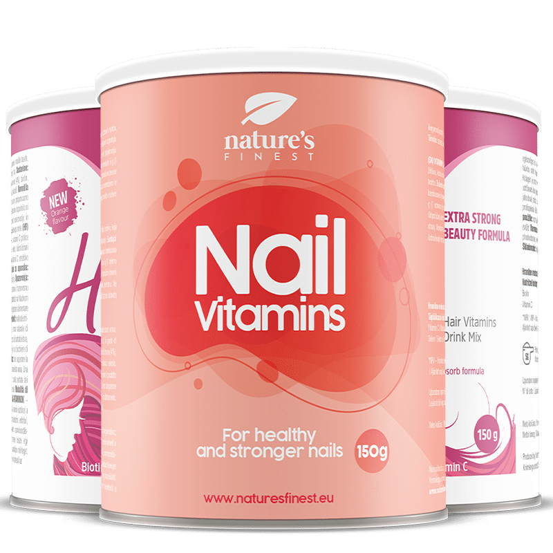 2x Hair Vitamins + Nail Vitamins paket