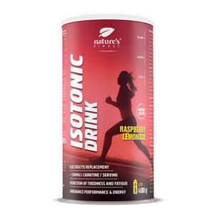 Isotonic raspberry lemonade