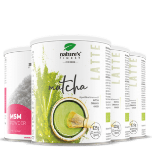 Matcha Chai latte + MSM paket