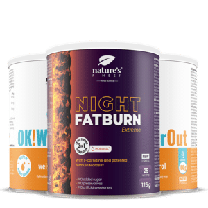 Night FatBurn Extreme + 2x OK!WaterOut paket