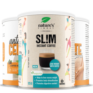 Sl!m Coffee + 2x Anti Cellulite Coffee Scrub paket