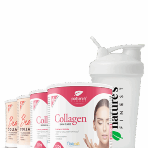 2x Beauty Collagen with Hyaluron + 2x Collagen SkinCare + NF shaker paket